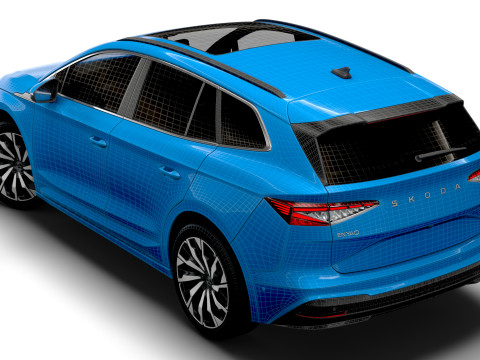 Skoda Enyaq Sportline 2026 3D 모델