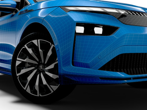 Skoda Enyaq Sportline 2026 3D 모델