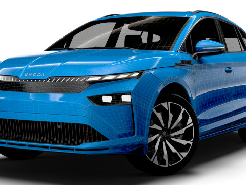 Skoda Enyaq Sportline 2026 3D 모델