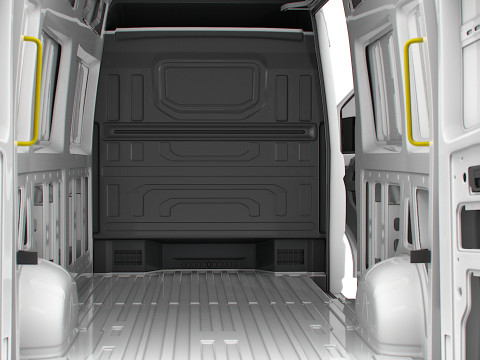 VW Crafter Van LWB HR HQInterior 2025 3D Модель