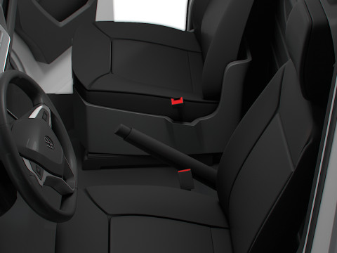 VW Crafter Van LWB HR HQInterior 2025 3D Модель