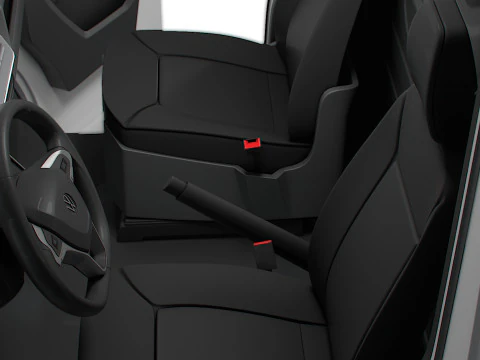 VW Crafter Van LWBM HR HQInterior 2025 3D Model