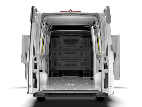 VW Crafter Van LWBM HR HQInterior 2025 3D Model