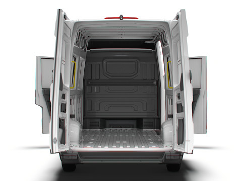 MAN TGE Van LWB HR HQInterior 2025 Modèle 3D