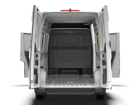 MAN TGE Van LWB HR HQInterior 2025 3D Model