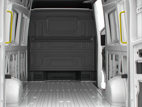 MAN TGE Van LWB HR HQInterior 2025 3D Model