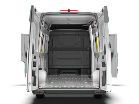 MAN TGE Van LWBM HR HQInterior 2025 Modelo 3D