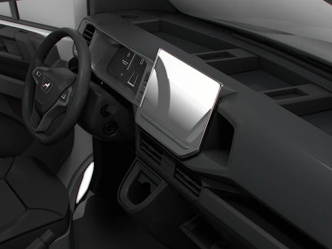 MAN TGE Van LWBM HR HQInterior 2025 Modelo 3D
