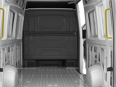 MAN TGE Van LWBM HR HQInterior 2025 Modelo 3D
