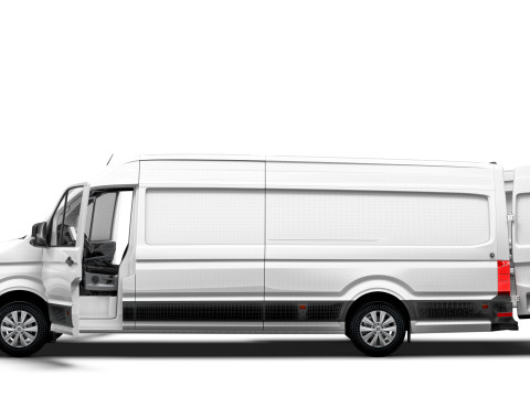MAN TGE Van LWBM HR HQInterior 2025 Modelo 3D