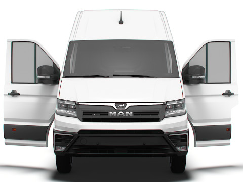 MAN TGE Van LWBM SHR HQInterior 2025 Model 3D