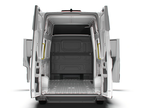 MAN TGE Van LWBM SHR HQInterior 2025 Model 3D