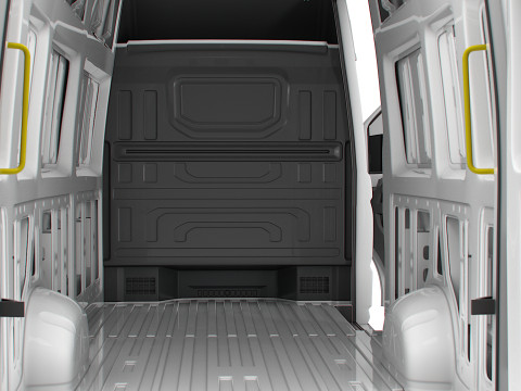MAN TGE Van LWBM SHR HQInterior 2025 Model 3D