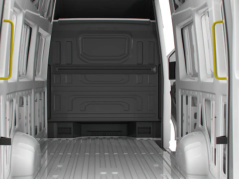 MAN TGE Van LWBM SHR HQInterior 2025 3D Model