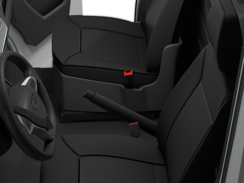 MAN TGE Van LWBM SHR HQInterior 2025 Model 3D