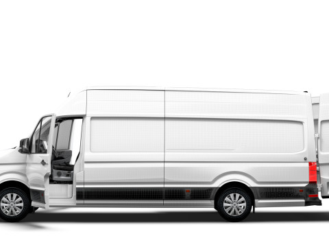 MAN TGE Van LWBM SHR HQInterior 2025 Model 3D