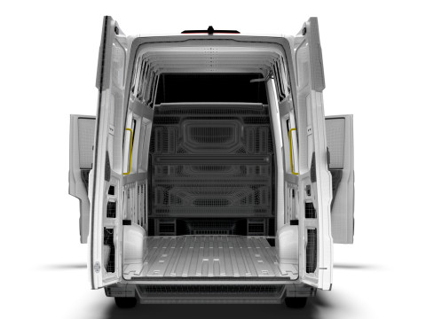 MAN TGE Van LWBM SHR HQInterior 2025 Model 3D
