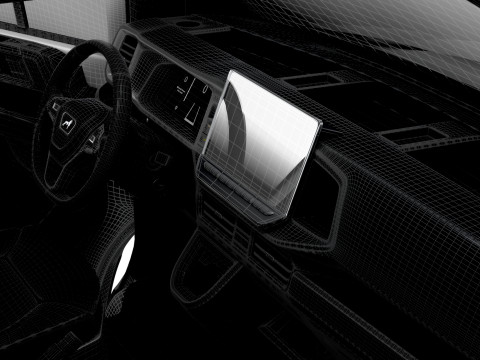 MAN TGE Van LWBM SHR HQInterior 2025 Model 3D
