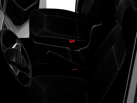 MAN TGE Van LWBM SHR HQInterior 2025 Model 3D