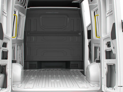 MAN TGE Van MWB HR HQInterior 2025 3D Model