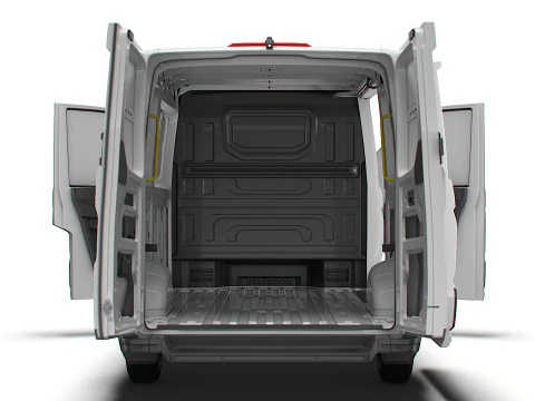 MAN TGE Van MWB LR HQInterior 2025 Modelo 3D