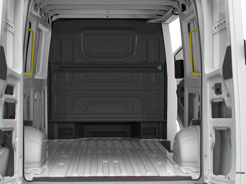 MAN TGE Van MWB LR HQInterior 2025 Modelo 3D