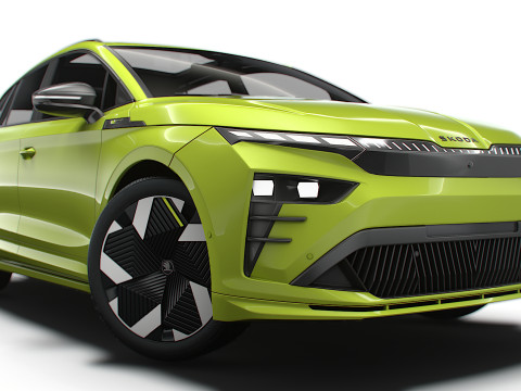 Skoda Enyaq RS 2026 3D मॉडल