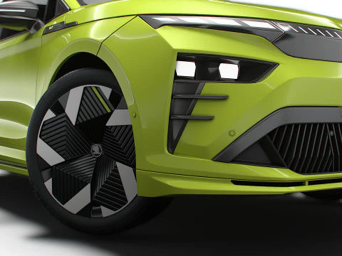 Skoda Enyaq RS 2026 3D Model