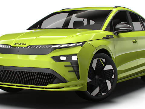 Skoda Enyaq RS 2026 Model 3D