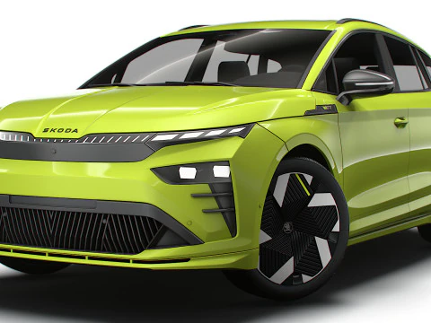 Skoda Enyaq RS 2026 3D Model