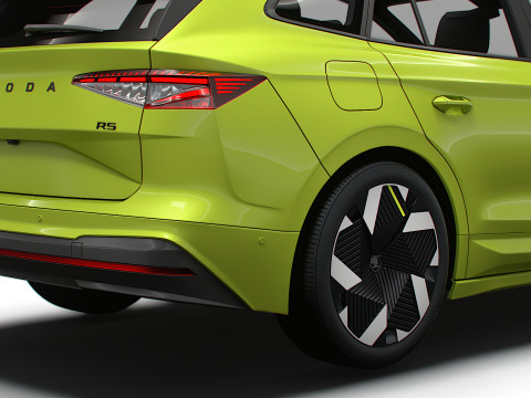 Skoda Enyaq RS 2026 Model 3D