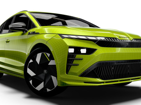 Skoda Enyaq RS 2026 Model 3D