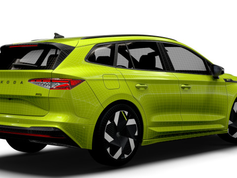 Skoda Enyaq RS 2026 Model 3D