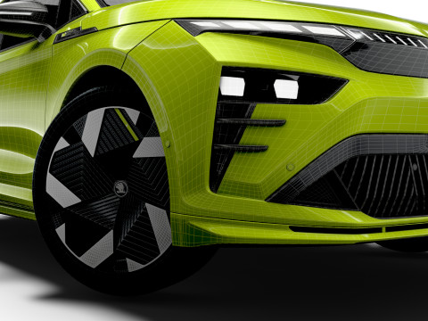 Skoda Enyaq RS 2026 Model 3D