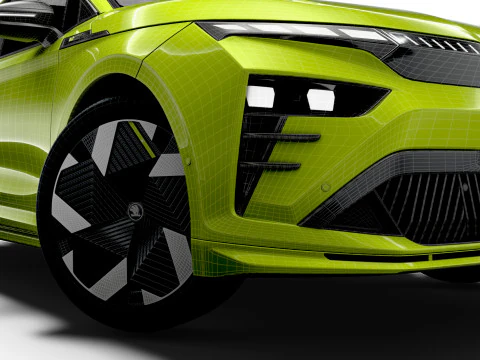 Skoda Enyaq RS 2026 3D Model