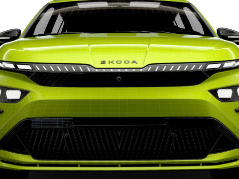 Skoda Enyaq RS 2026 Model 3D