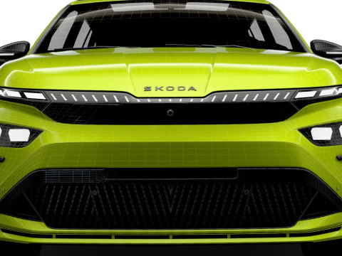 Skoda Enyaq RS 2026 3D Model
