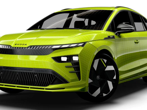 Skoda Enyaq RS 2026 3D Model