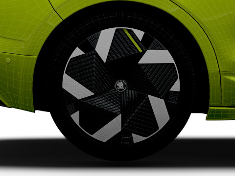 Skoda Enyaq RS 2026 Model 3D
