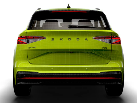 Skoda Enyaq RS 2026 3D Model