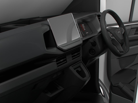 MAN TGE Van LWB HR HQInterior 2025 UKspec Model 3D