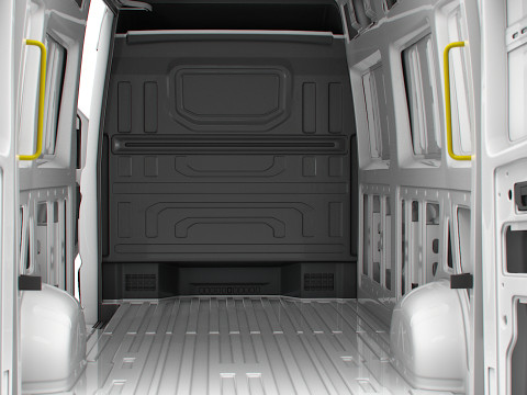 MAN TGE Van LWB HR HQInterior 2025 UKspec Model 3D