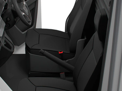MAN TGE Van LWB HR HQInterior 2025 UKspec 3D Model