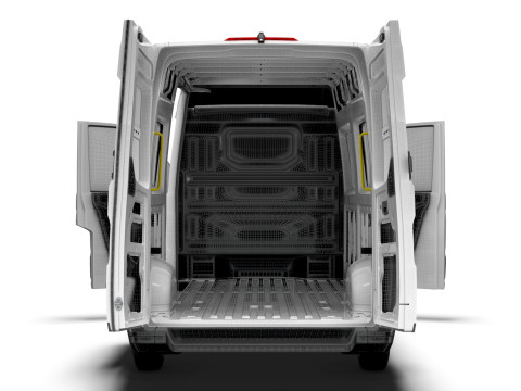 MAN TGE Van LWB HR HQInterior 2025 UKspec Model 3D