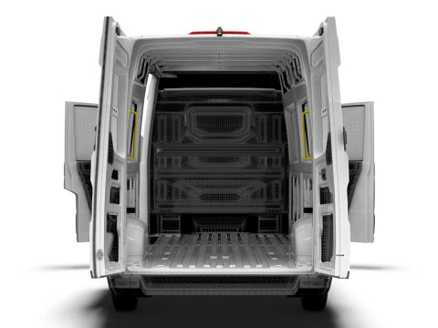 MAN TGE Van LWB HR HQInterior 2025 UKspec 3D Model