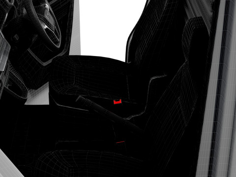 MAN TGE Van LWB HR HQInterior 2025 UKspec Model 3D