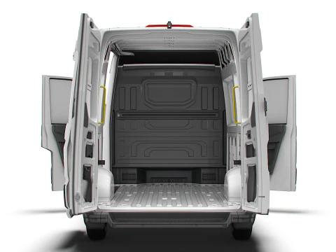 MAN TGE Van MWB HR HQInterior 2025 UKspec 3D Model