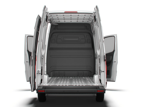 Mercedes Sprinter L2H2 RWD HQ Interior 2025 UKspec Modelo 3D