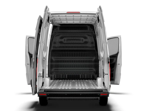 Mercedes Sprinter L2H2 RWD HQ Interior 2025 UKspec 3D Model