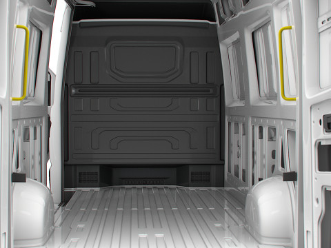 VW Crafter Van LWB HR HQInterior 2025 UKspec 3D Modell